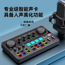 麦克风/话筒;直播声卡套装;影音电器配件