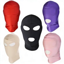 弹力布露嘴眼头套私密头罩刑具面具sm成人情趣用品另类调教批发
