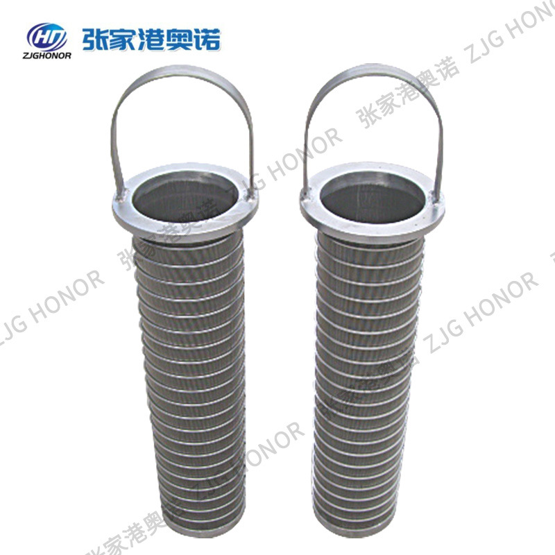 厂家直销不锈钢过滤芯 全焊式绕丝砂磨机筛网