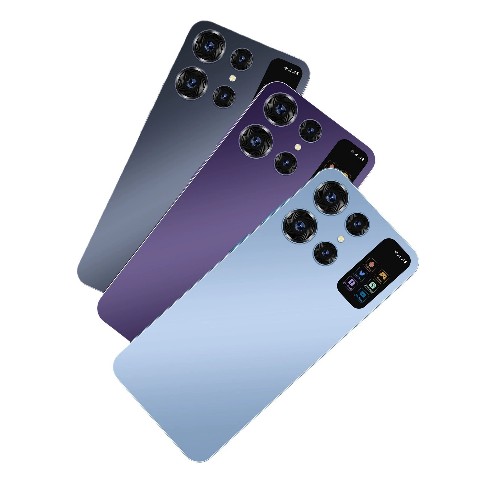 Смартфон S24 Ultra 16ГБ+1ТБ, Qualcomm 8 Gen 2, большой дисплей, Android 13