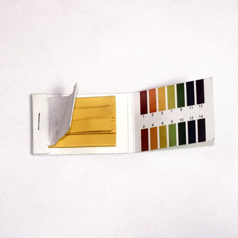 Kabeisi 1-14 pH test paper pH testing strips water quality testing pool cosmetics fish pond lab use