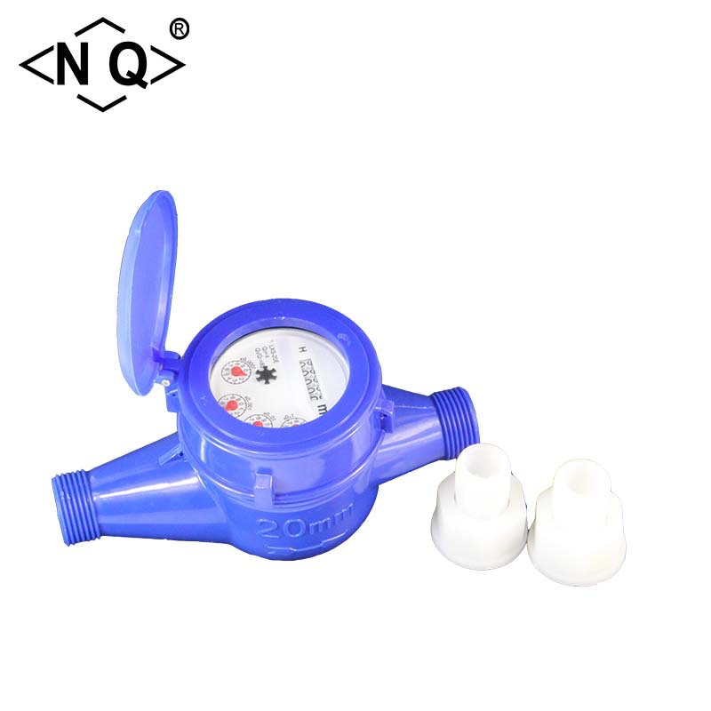 宁波宁桥宁川宁市牌ABS塑料干式湿式水表外贸出口多规格多口径