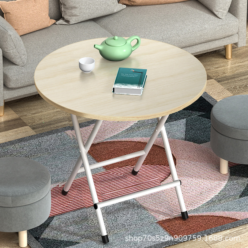 Mesa plegable simple mesa de comedor dormitorio plegable casa de alquiler mesa pequeña cabina de niñas
