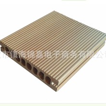 12025PVC木塑地板 绿可木 生态木 园林阳台栈道河道施工建材墙面