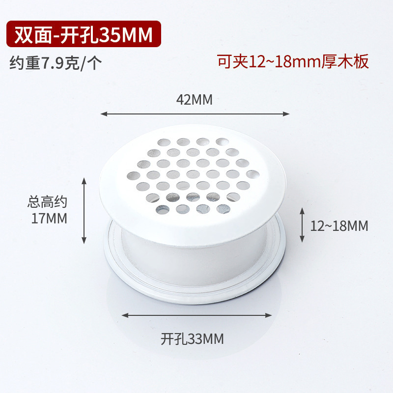 ステンレス通気孔靴箱戸棚防湿通気孔黒色通気換気網蓋通気孔卸売り|undefined