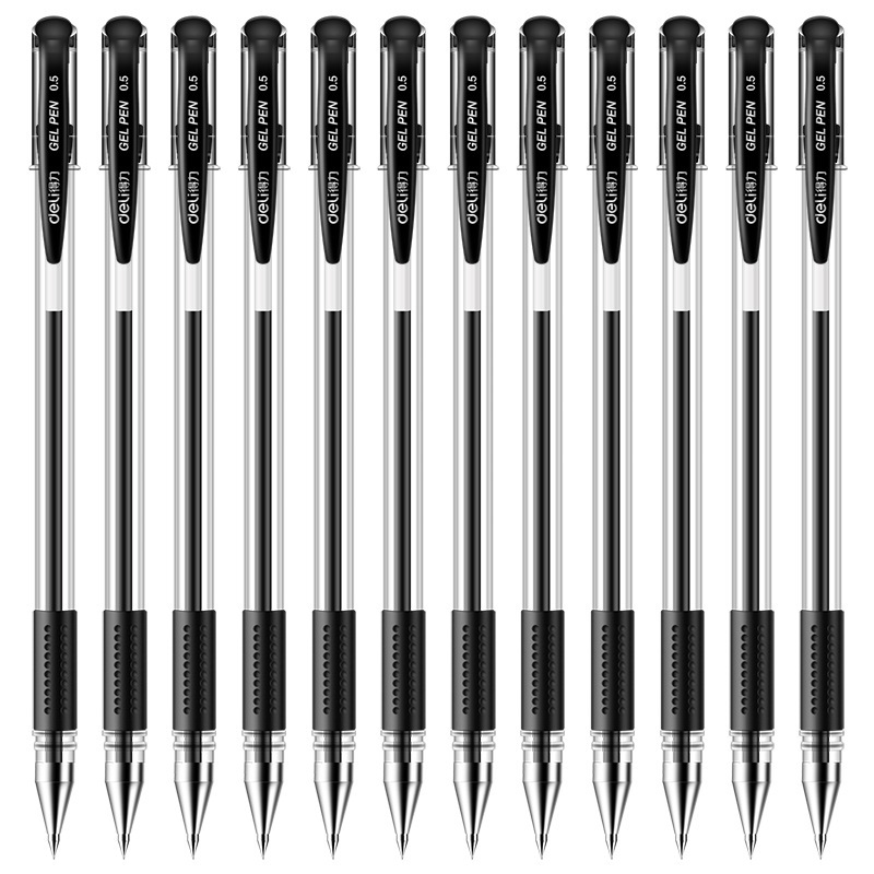 有力な中性ペン学生用黒色ペン0.5mm弾丸ビジネスクラシック6600esオフィスキャップ水筆|undefined