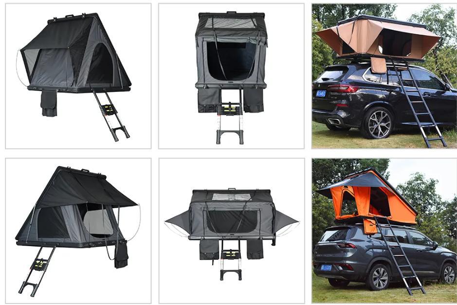 Mountain camping, Jeep, roof tent, suitable for autumn and winter outdoor camping, car tent, windproof and rainproof
