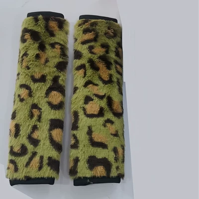 Neck Protector Seatbelt Decoration – Seat belt shoulder pad - green