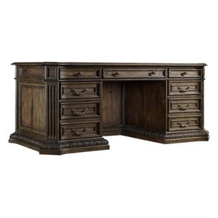 American-style solid wood desk retro simple desk oak study desk French office desk computer desk customizable