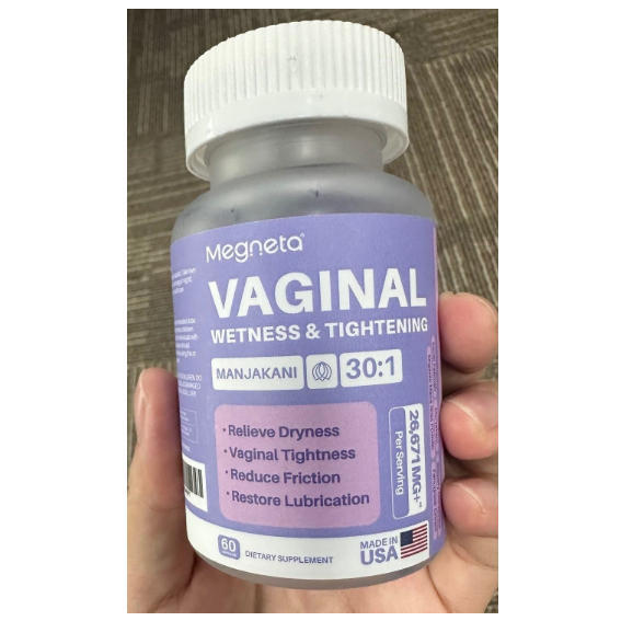 60 Capsules of Moisturizing Cream Vaginal Source Factory Direct Sales Wholesale Spot Free Shipping Tk Amazon Cross-Border Hot Model