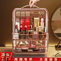 Cosmetic table storage box, lipstick for boxes, cover, storage system, high-quality style