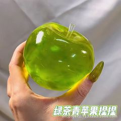 小红书爆款波子汽水捏捏解压绿茶青苹果可塑形慢回弹麦芽糖捏捏乐