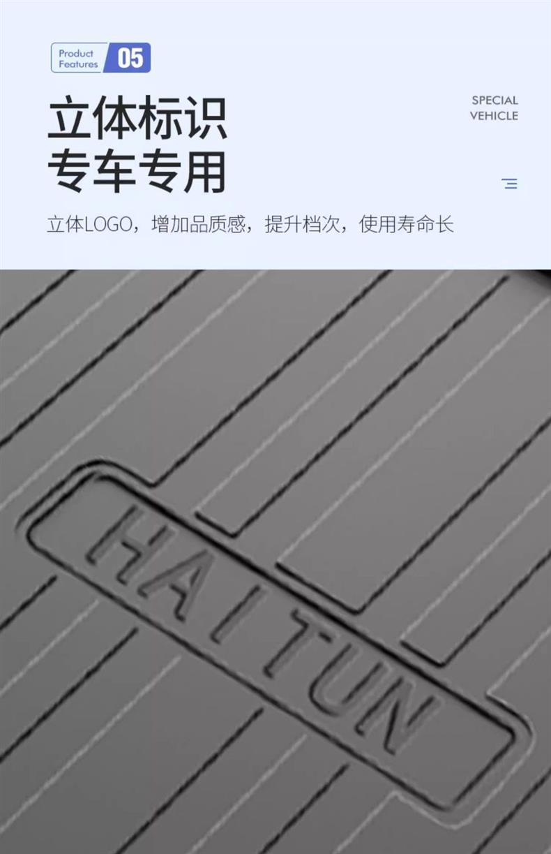 Tpe25 2024 BYD Dolphin Trunk Mat 24 Glory Trunk Mat Car Special Trunk Mat