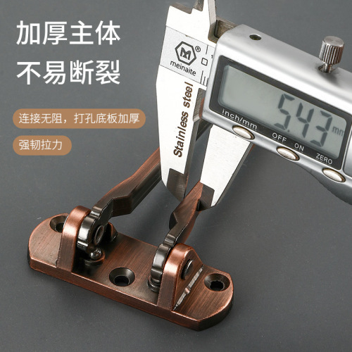 Thickened anti-theft buckle buckle door lock safety chain door buckle door chain anti-lock buckle insurance hotel door bolt