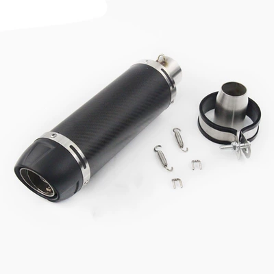250 modified exhaust pipe – Exhaust pipe - d-long-round-tail-lv-sticker