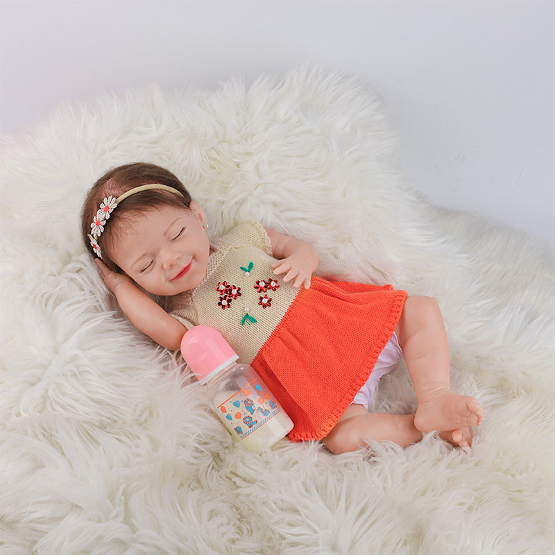 Nueva Llegada De abril renacer muñeca simulación muñeca renacer bebé pequeño Abril