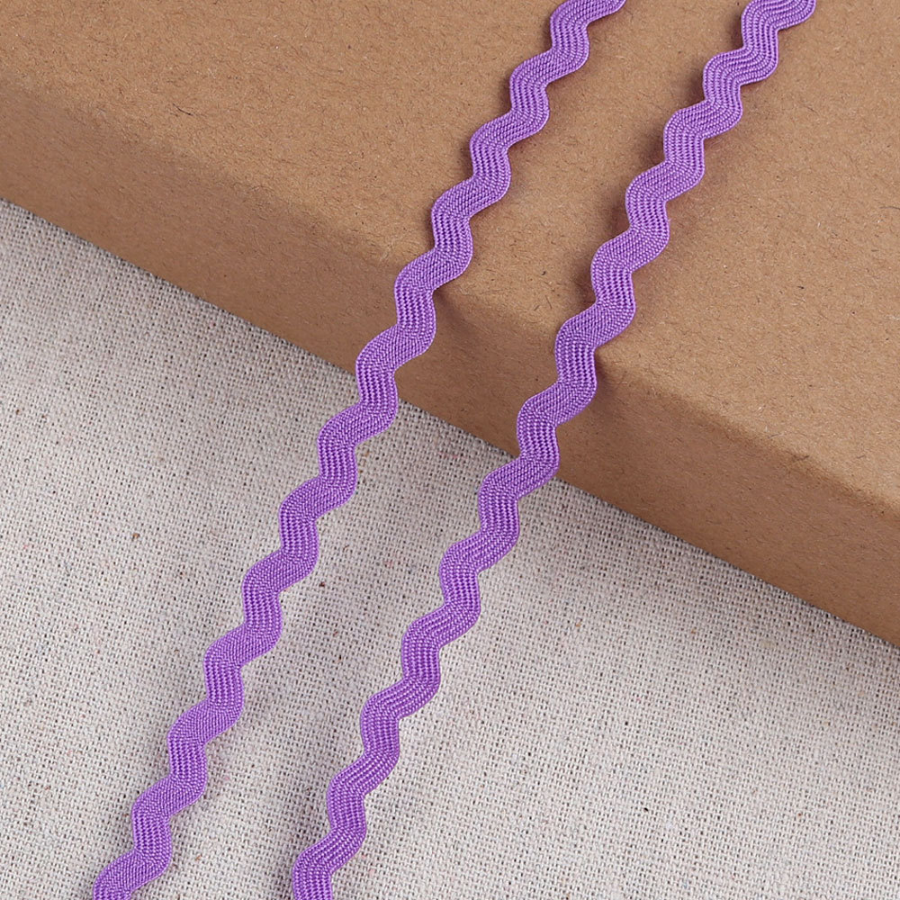 Cinta de polipropileno en S de 5mm, embalaje de regalo, cinta ondulada de color para el hogar, cinta de borde curvo al por mayor