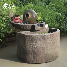 ��ʯ���~��ʯˮ���B�~ͥԺ������ˮ���^ˮ�ۄe�����@ʯĥ��Ȫ�쾰