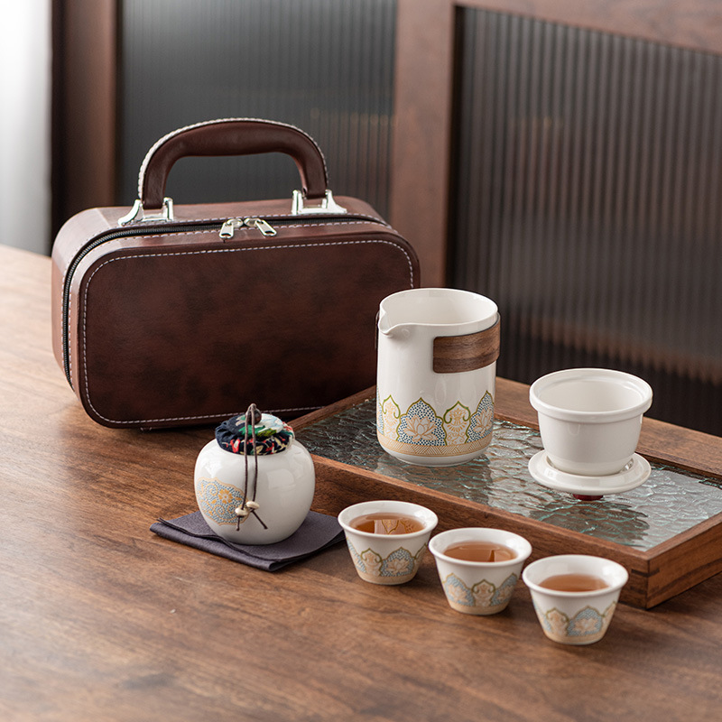 旅行茶器携帯用工夫茶器セット卸売り日本式屋外快客杯祝日会社ビジネスプレゼント|undefined