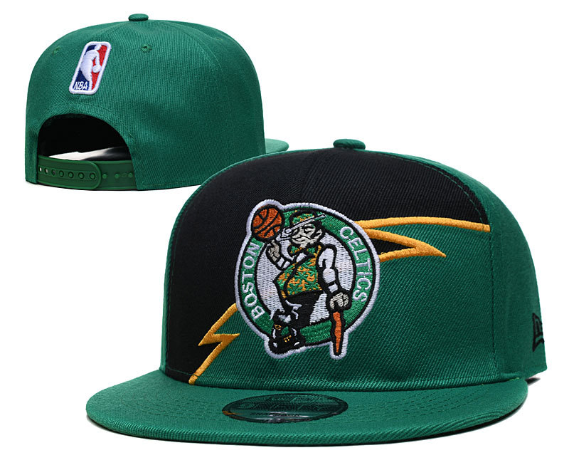 thumbnail image 1 of Gorra de baloncesto de los Boston Celtics de la NBA Gorra de ala plana de moda de la calle americana Gorra de hip-hop extranjera gorra de hip-hop uno, 1 of 2