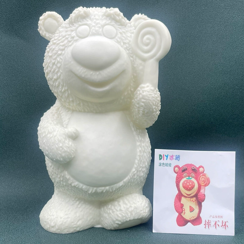 DIY Paintable Doll (Plastic) — Unpainted White Embryo, Multiple Characters, 16–26 cm