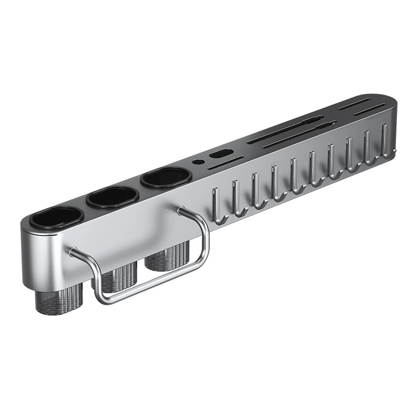 Free punch kitchen setting rack home wall -mounted multi -function kitchen knife shelf chopsticks knife shelf integrated knife storage shelf