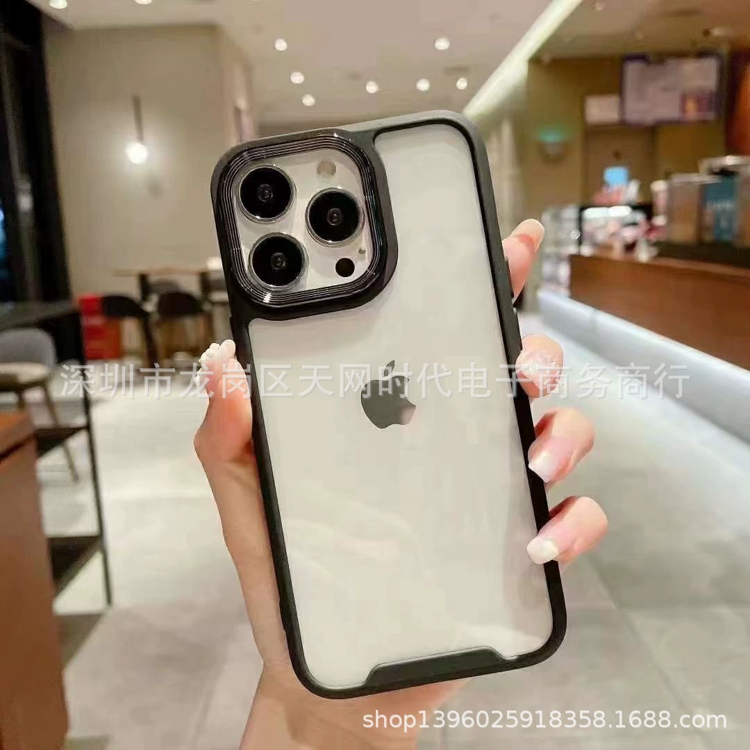 Apple, совместимый iPhone 13, прозрачный акриловый защитный чехол, чехол для телефона, 13promax, айфон, простой и элегантный дизайн