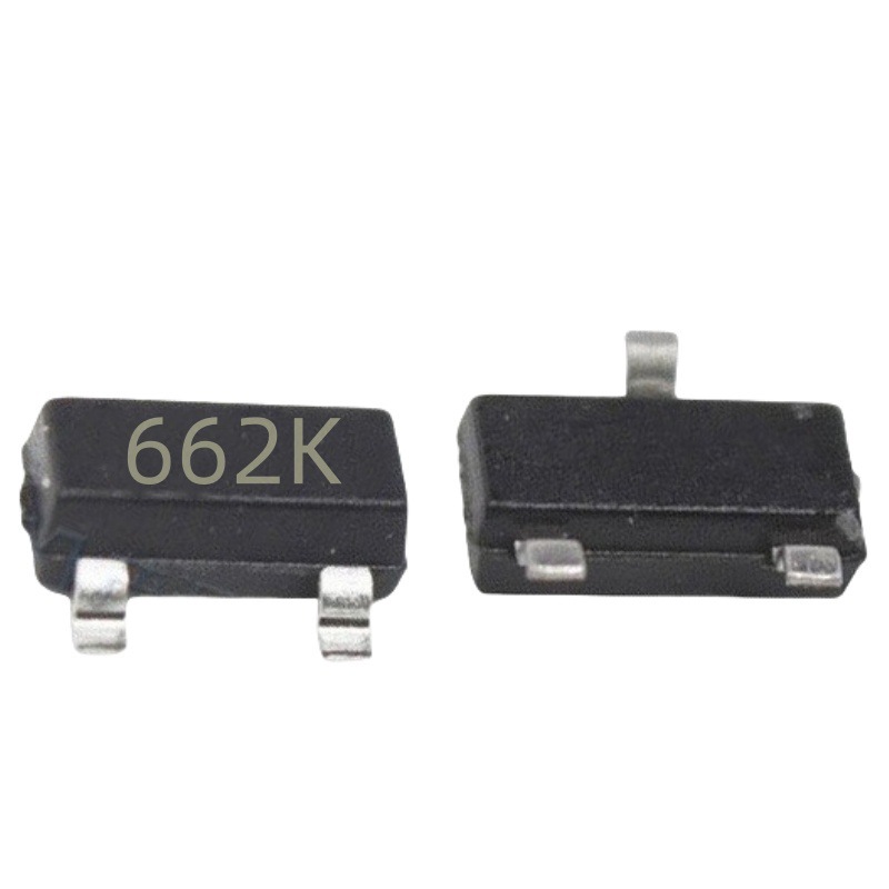 XC6206P332MR 6206A-3.3V シルク スクリーン 662K SOT-23LDO 低ドロップアウト リニア レギュレータ チップ
