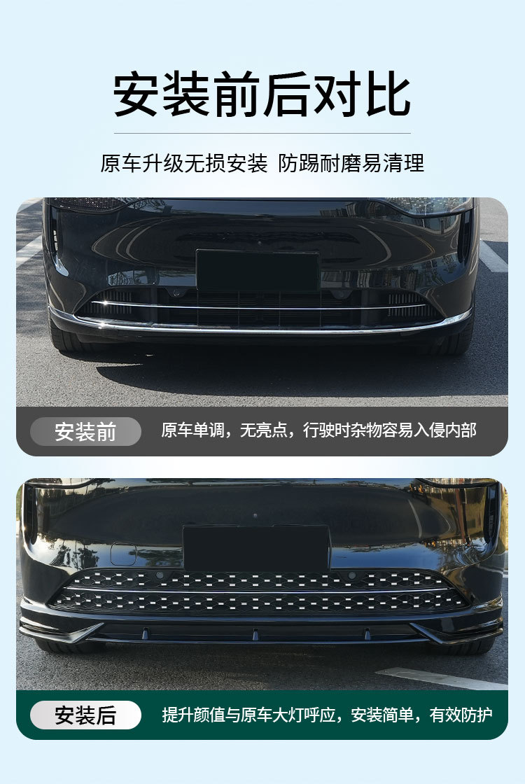 Insect-Proof Net for Wunjie M9, Snap-On Type, 88 Stars, Full Sky Star Pattern, Insect-Proof Net for Front and Center Grille, Water Tank Protective Cover