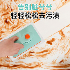 家用厨房迷你小拖把桌面手持湿巾自动夹浴室一次性洗脸巾清洁