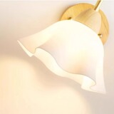 Японское ретро бра для кровати для гостиной, современный и минималистичный светильник для коридора