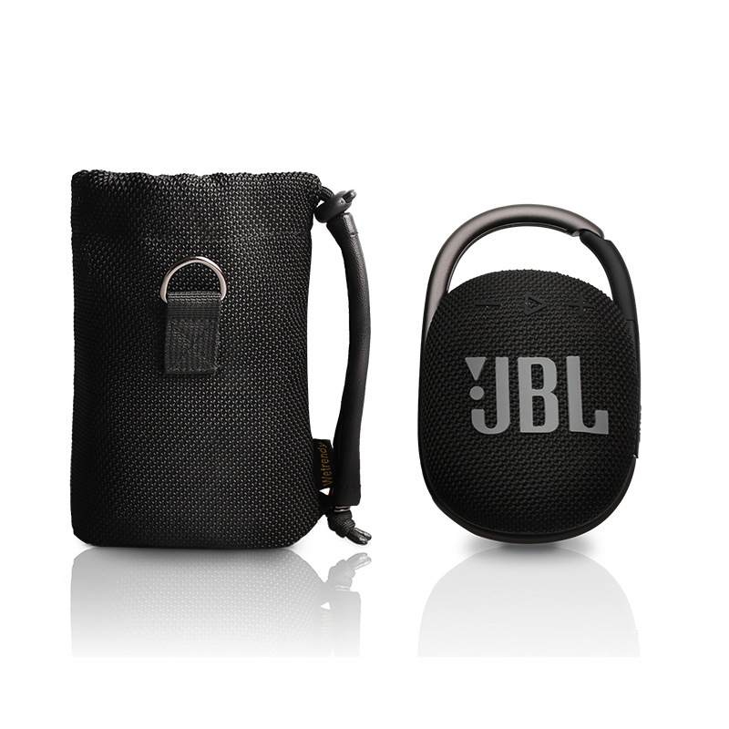 Suitable for Jbl Clip5 Bluetooth Speaker Protective Case, Clip4 Speaker Portable Storage Bag, Sound-Transmitting Mesh Bag