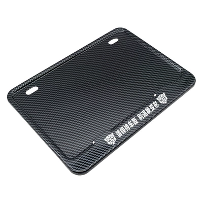 Nömrə qabı, Suitable for Motorcycle Rear License - dont-force-me-to-change-aluminum-alloy-solid-imitation-carbon