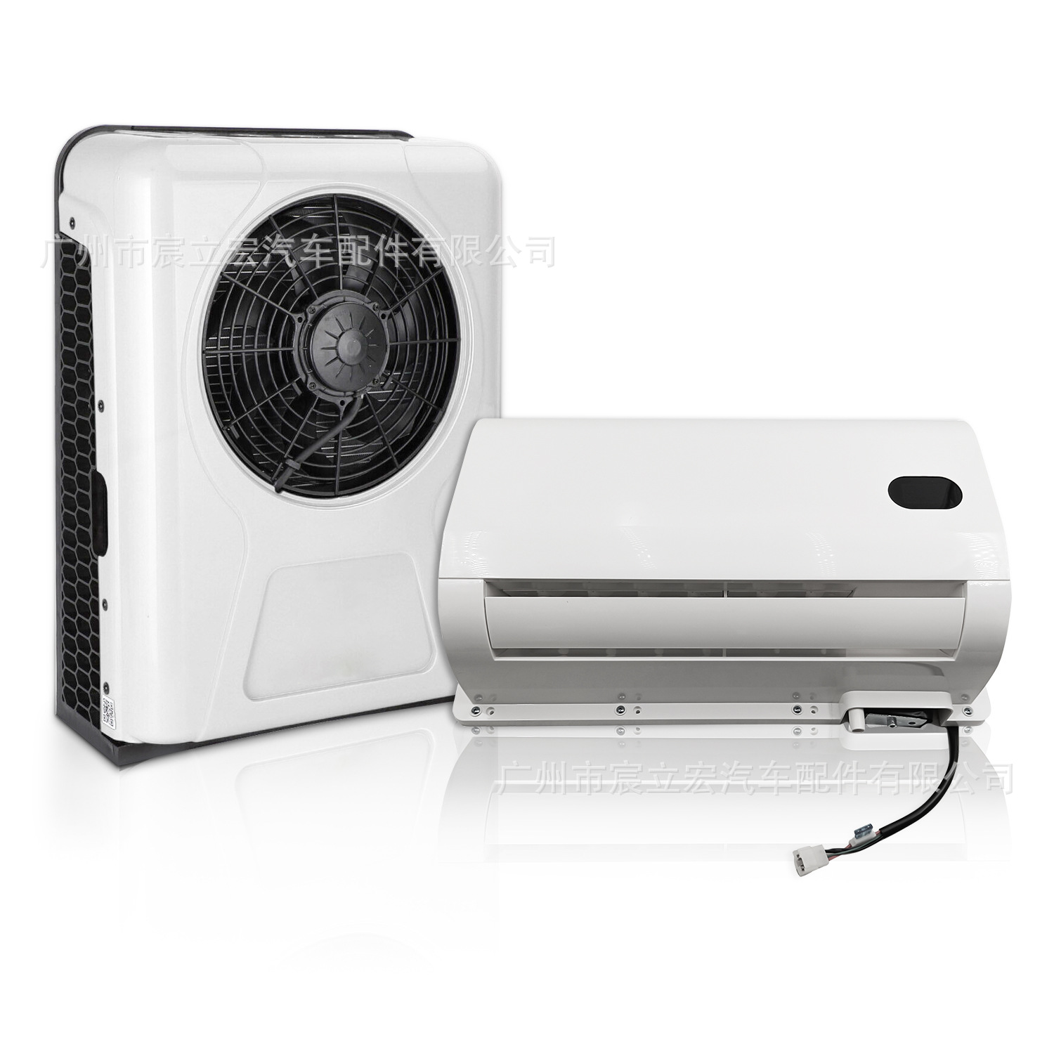 In-Stock Treeligo Silent Model Car Electric Split Air Conditioner 12V 24V Truck Rv Van Parking Air Conditioner