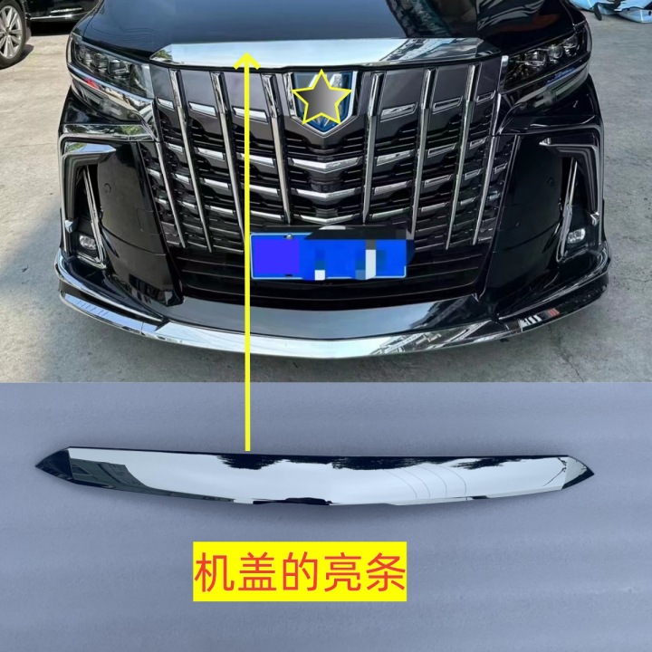 Big Surrounded, RSU Alphard Front & - hood-trim