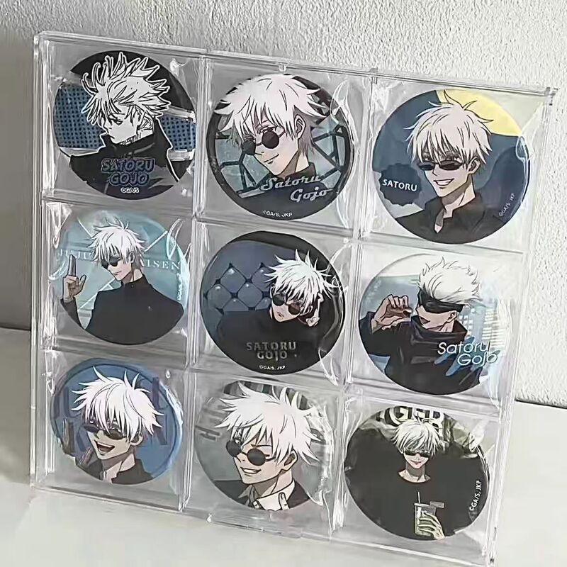 Trendy High-Appearance Acrylic Grid Storage Box Badge Display Rack Storage Rack Grain Storage Box