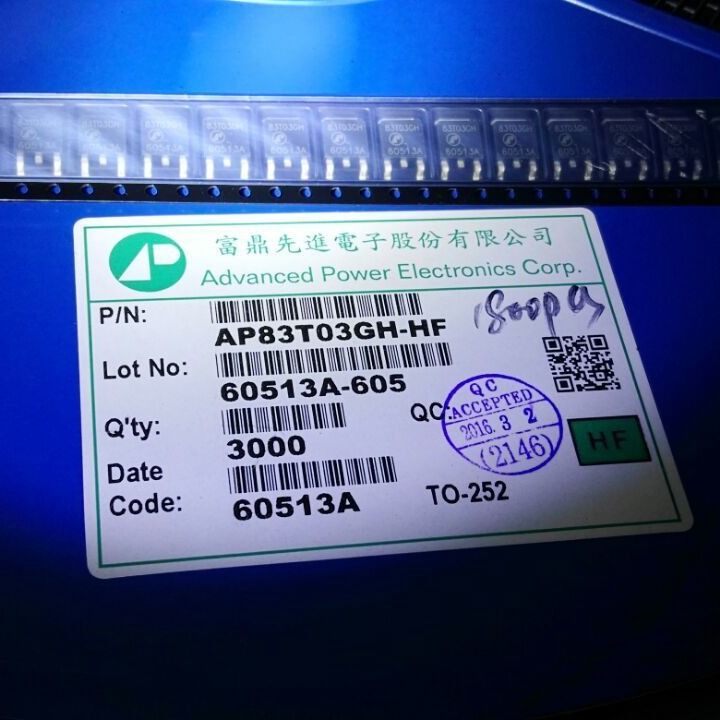 AP83T03GH-HF TO-252 APEC/富鼎 场效应MOS管