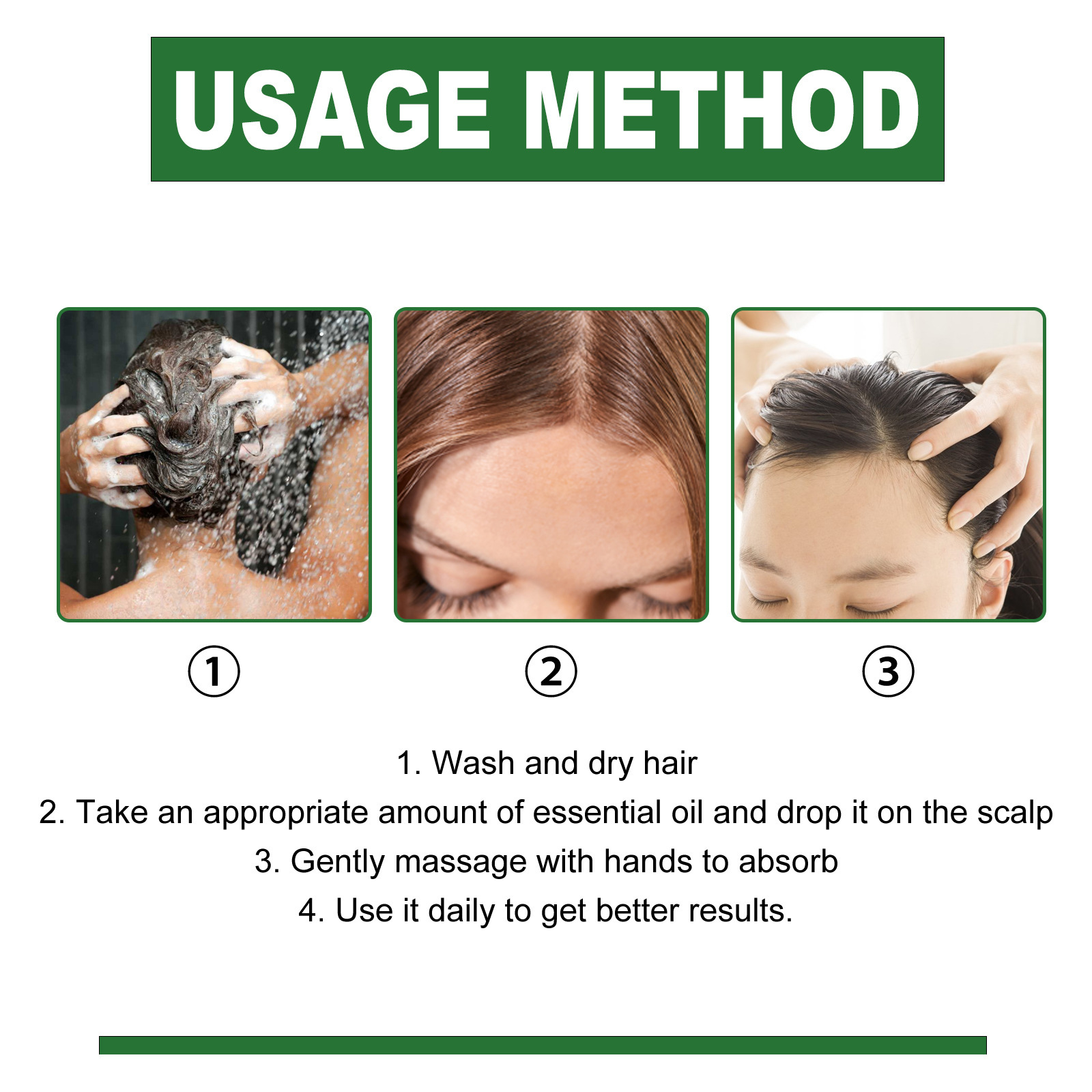 EELHOE Olio per la cura dei capelli al rosmarino Idrata il cuoio capelluto, nutre i capelli, previene la caduta dei capelli, ripara e rinforza l'olio per capelli_voghion.com