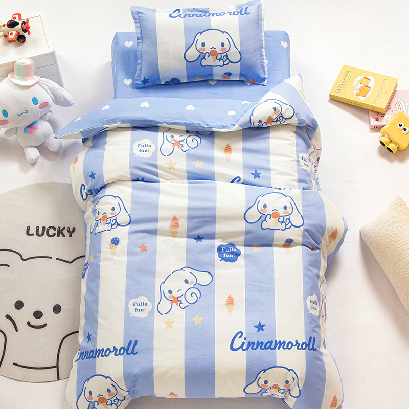 블루 스트라이프 시나몬 독 [면 A급, 엄마 안심]