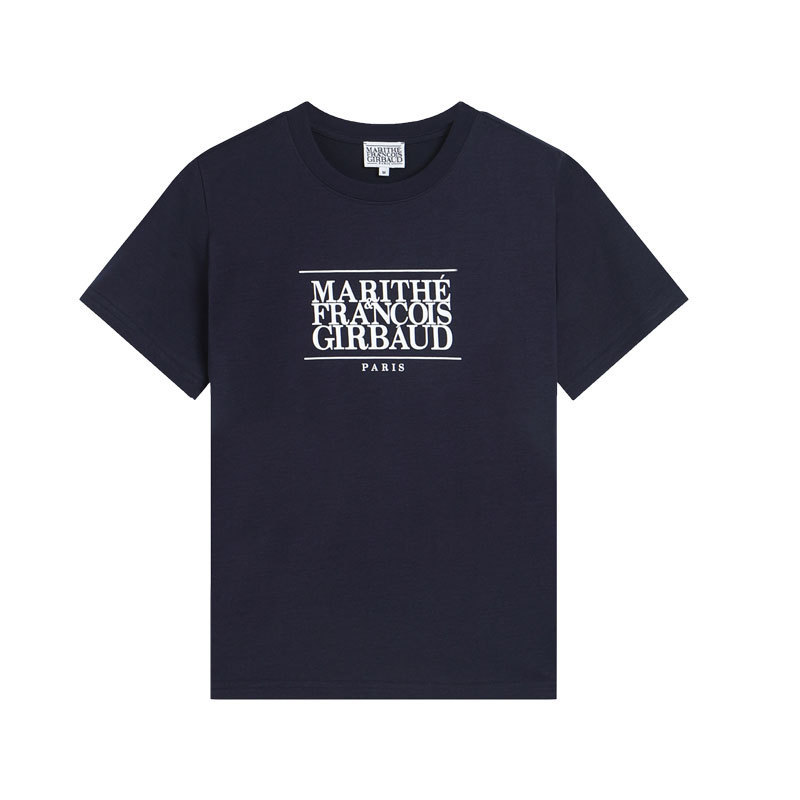 スポット韓国マリス半袖レタープリントラウンドネックTシャツレディースショートトップジェニー・チェ・ジンユアンと同じスタイル|undefined