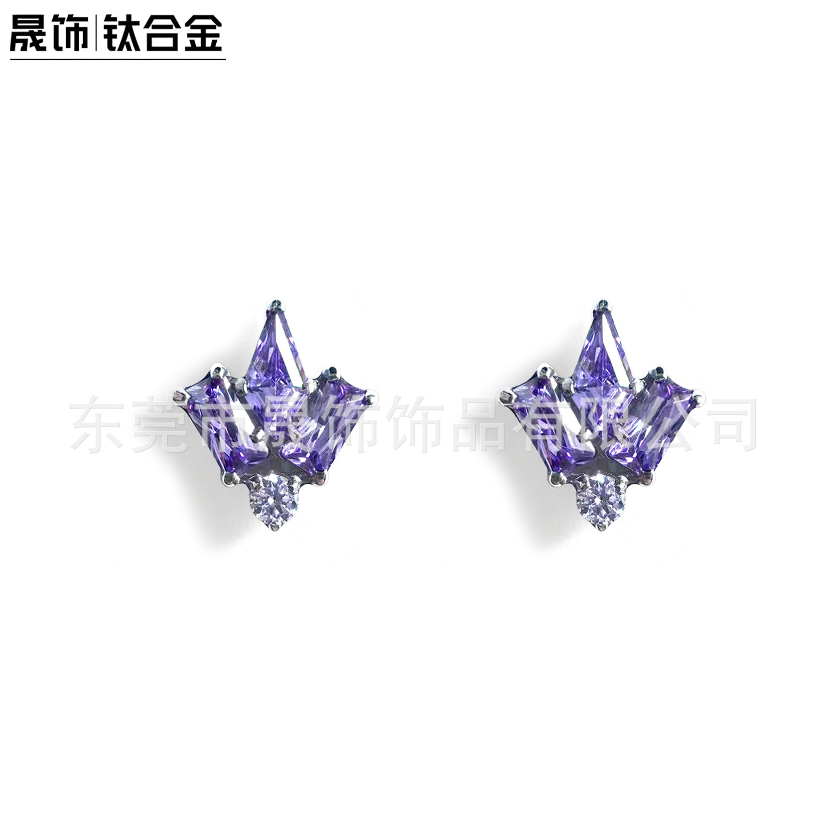 F136 Titanium Alloy Ear Stud 火炬 Studded 5A Cubic Zirconia Helix Cartilage Stud Internal Thread Labret Stud Piercing Jewelry 头