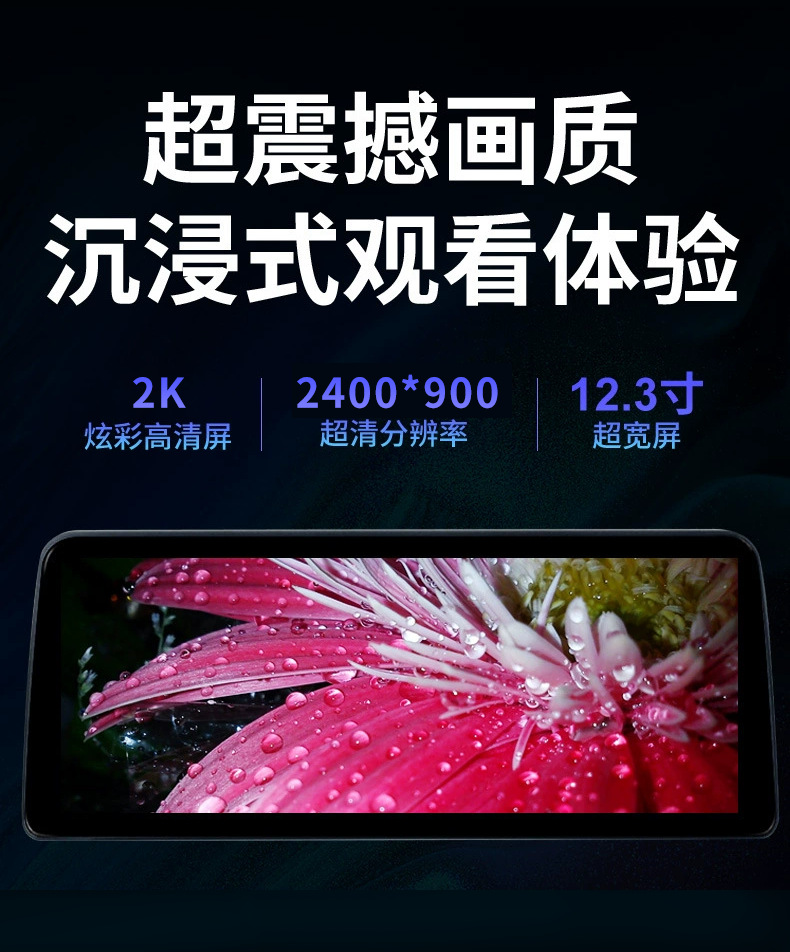 BBA 12.3inch Octa-core 4G full-network Qualcomm 6115 all-in-one device for remote monitoring and Android large-screen navigation
