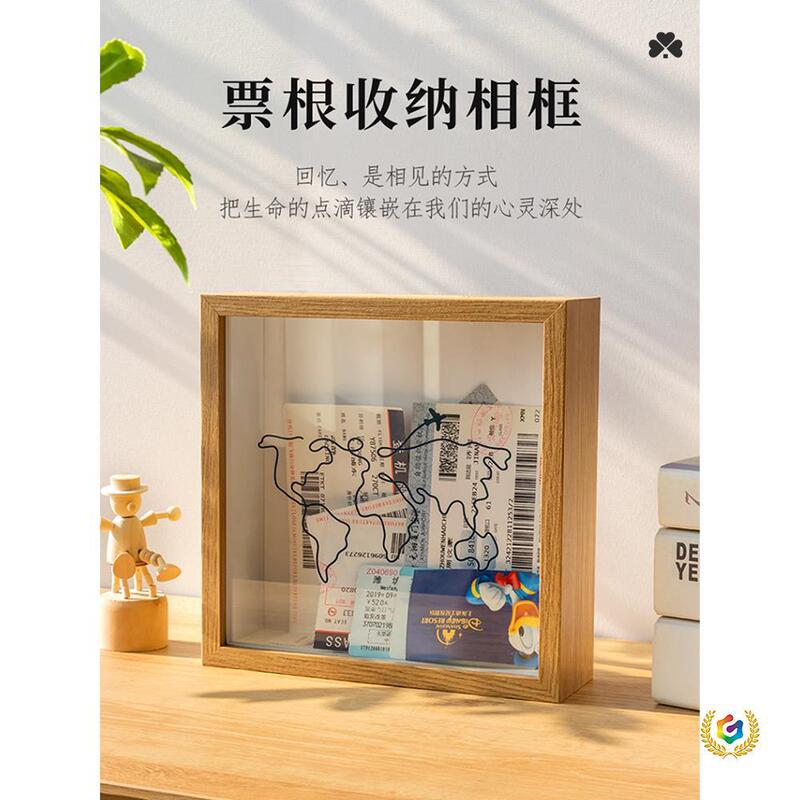 ☼ Concert Ticket Storage, Ticket Stubs, Photo Frames, Travel Maps, Airline Tickets, Movie Tickets, Postcards, Time Fragment Collection