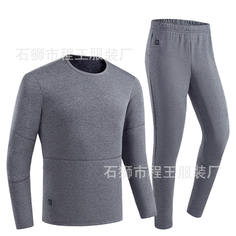 男女28区電気加熱保温下着カップルセット防寒全身発熱服加熱カップル|undefined