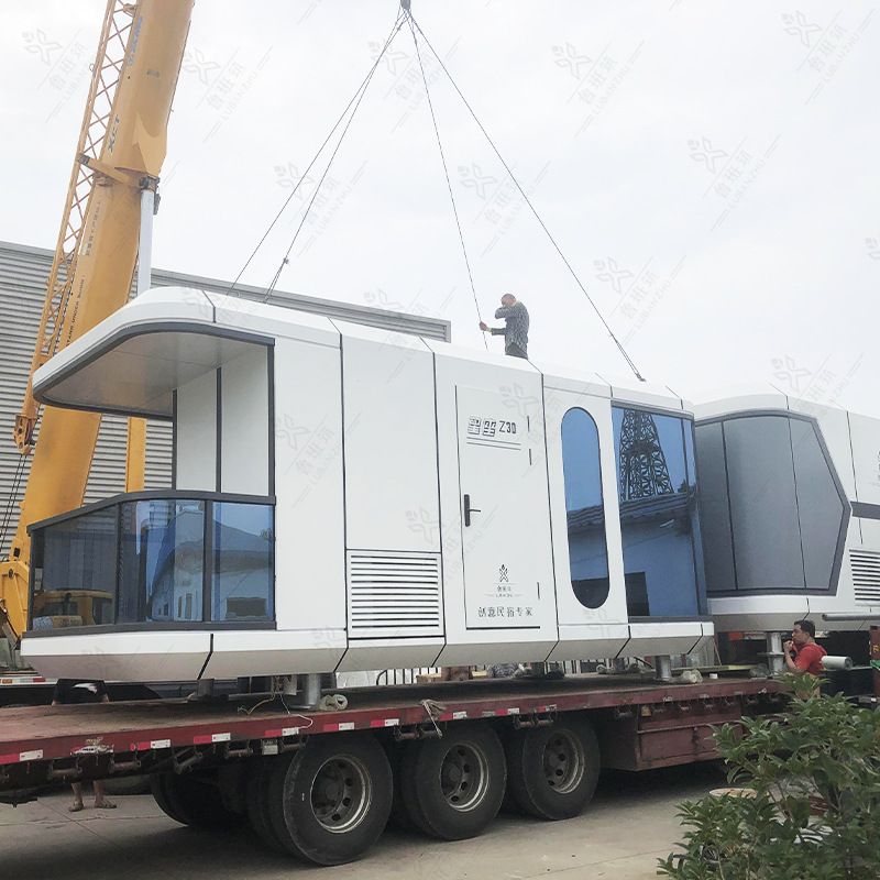 Internet celebridad cielo estrellado casas ayudan a nuevo desarrollo del turismo rural espacio móvil cápsula B & B tecnología experiencia