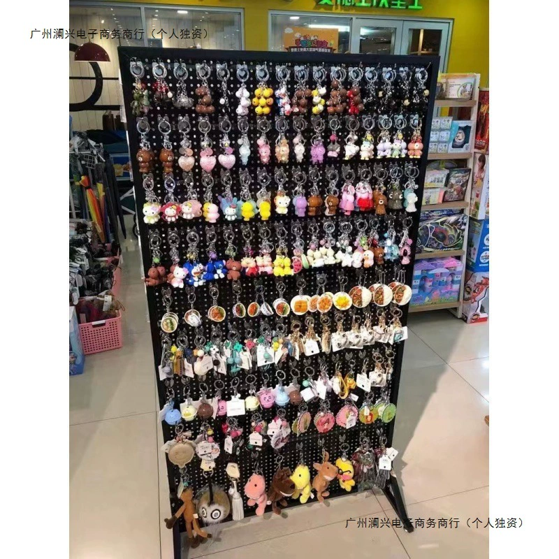 Реквизит для витрины, напольная стойка для хранения, мобильная подвесная доска для хранения, полка для рынка, подвесная доска для хранения с отверстиями без сверления