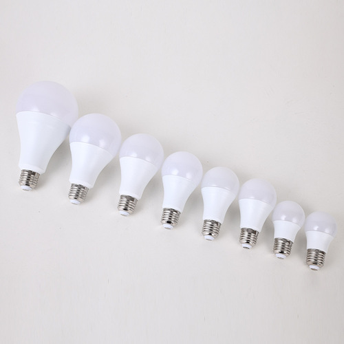 LED bulb with ultra-bright white light E27 screw base warm white constant current eye-care waterproof household factory indoor lighting bulb