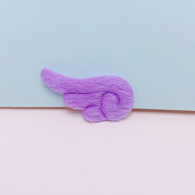 De doble cara alas de Ángel de felpa DIY horquilla tocado accesorios para el cabello zapatos bolsa calcetines decoración de la tarjeta de la torta