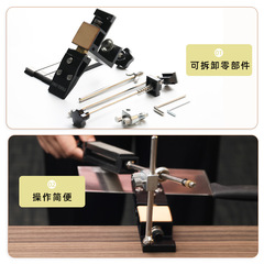 工場卸売新しい家庭用専用ダイヤモンド砥石交換可能な包丁固定角度ナイフシャープナー