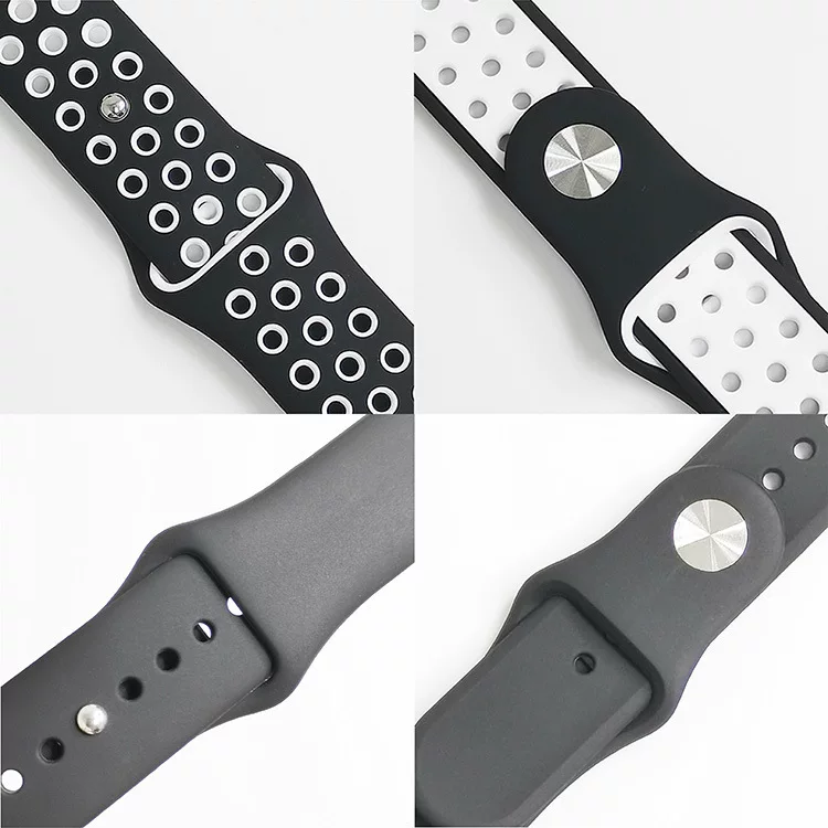 Подходит для Apple Watch Ultra987654321 поколения спортивные часы классические монохромные с одним пряжкой